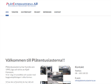 Tablet Screenshot of platentusiasterna.se